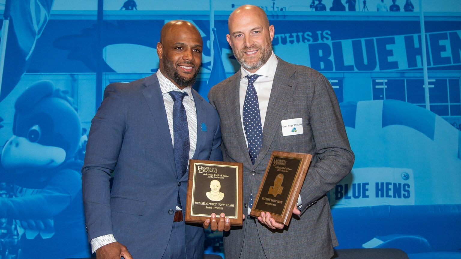 Delaware Athletics Hall Of Fame Inductees Blue Hen Touchdown Club